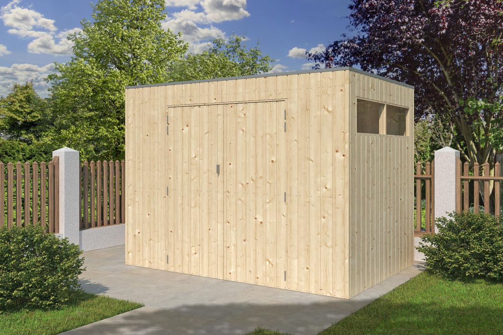 Gartenhaus Modell QBV-Line 5,90 m²