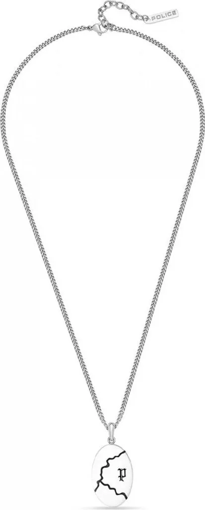 Collier Police PEAGN0041201 Anti-Oxydation en Acier pour Homme Actif