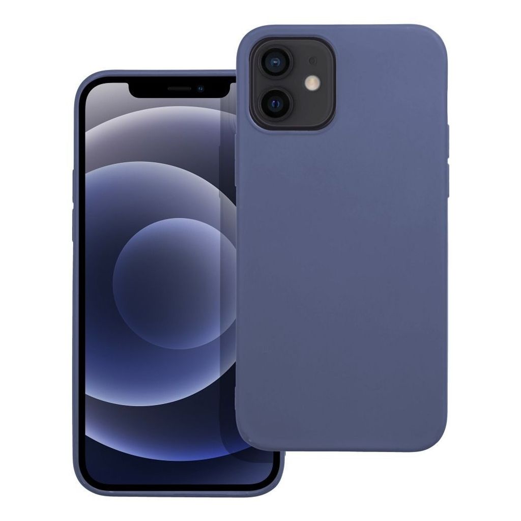 Case passend für iPhone 12 Matt blue
