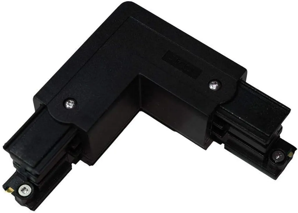 Angolo Raccordo Molto Luce NOA Nero - Eleganza Minimalista per Binari