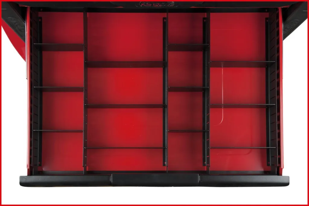 Séparateurs de tiroirs KS Tools 34 pcs haute résistance et modulables