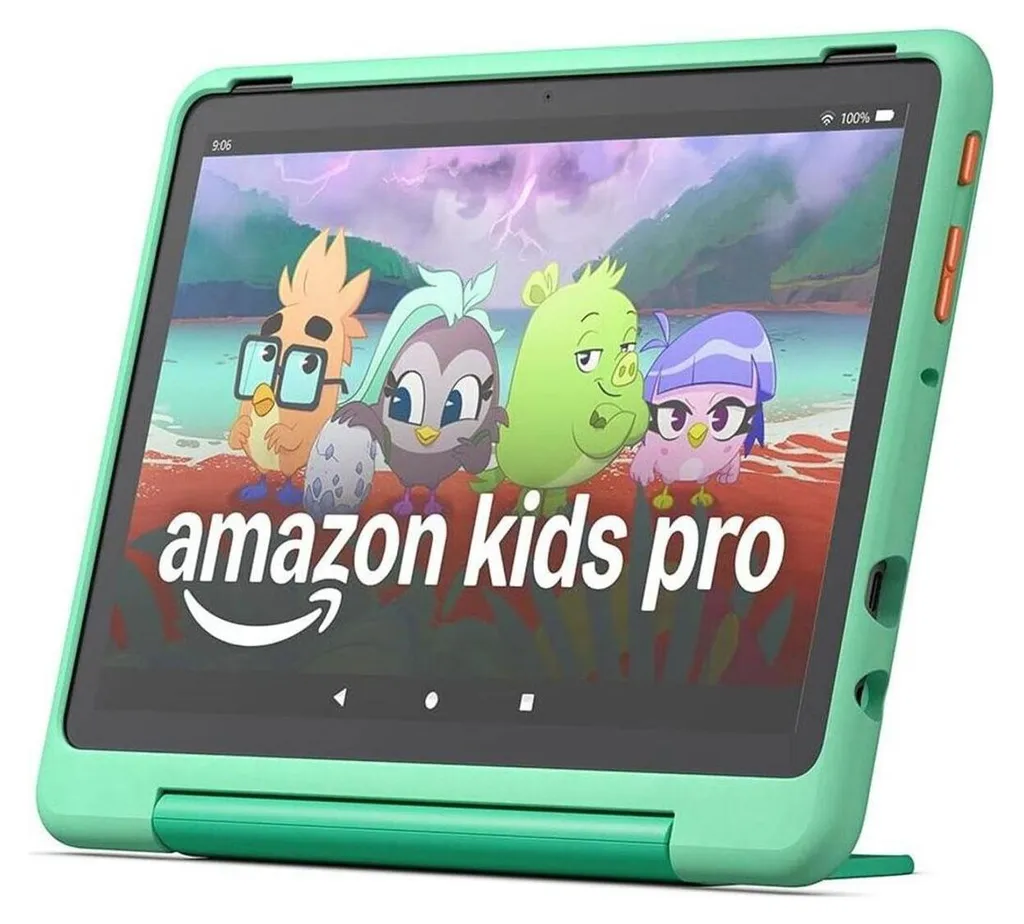 Tablette Amazon Fire HD 10 Kids Pro Nouveau Modèle Design Vert ÉmeraUDE
