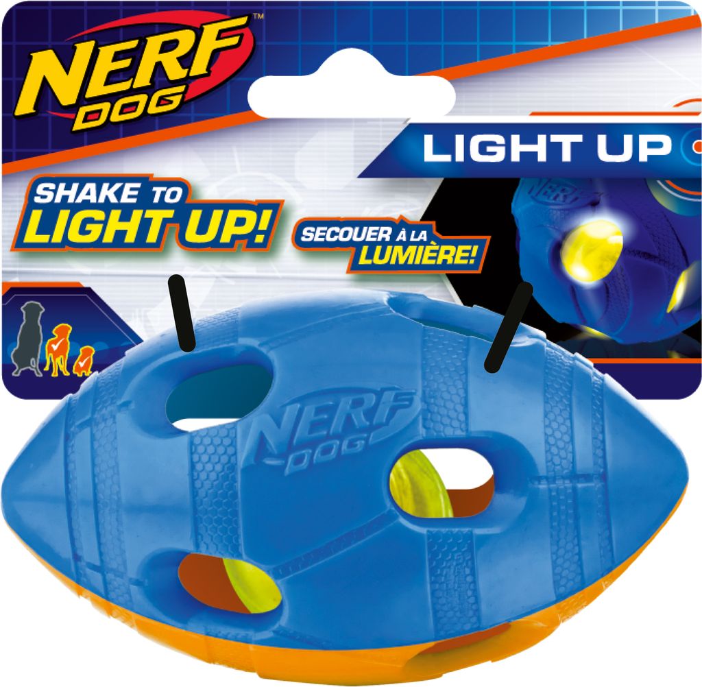 NERF Dog Football S orange/blau