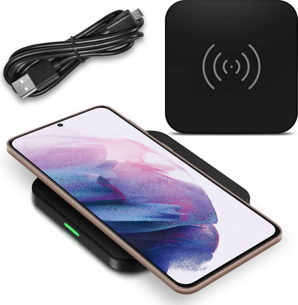 Qi Ladegerät für Samsung Galaxy S25 S24 Plus Ultra Ladestation schnelles Laden