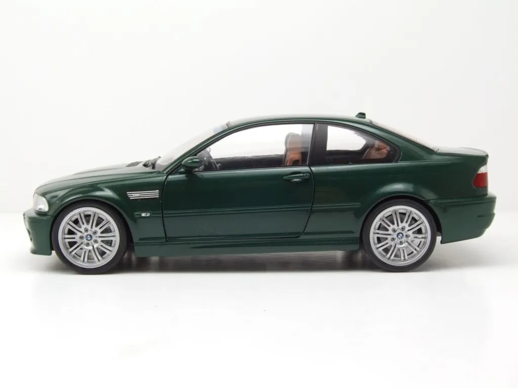 Complétez votre Collection : BMW E46 M3 Coupe 2000 Solido 1/18 Verte Précise - 9