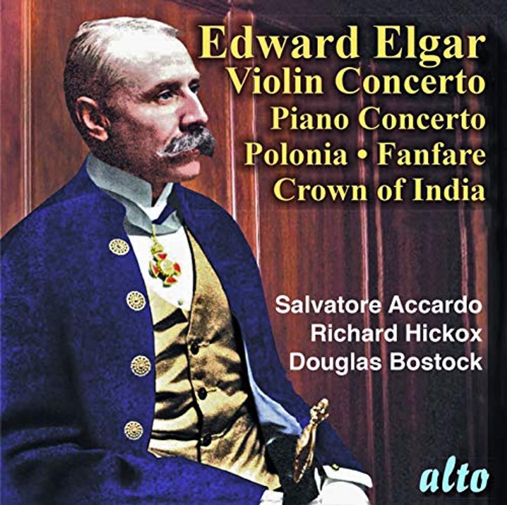 Richard Hickox - Edward Elgar: Violinkonzert/Klavierkonzert/Polonia/Fanfare/... CD
