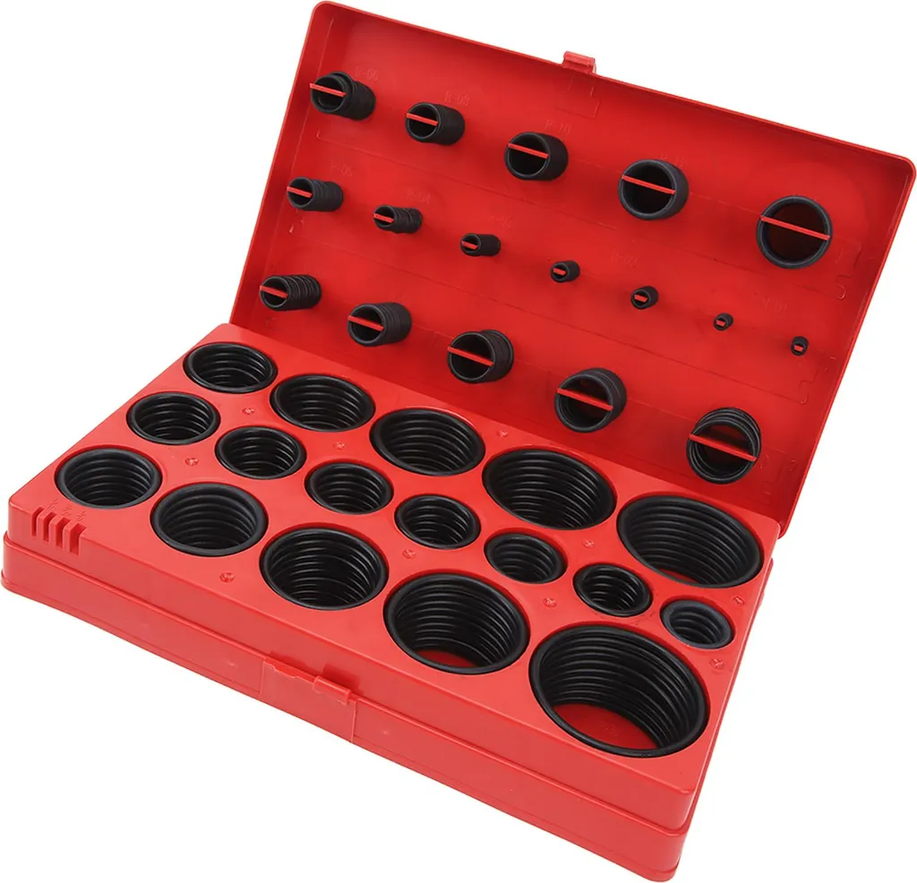 Coffret de 419 joints toriques métriques en caoutchouc nitrile NBR noir - 4