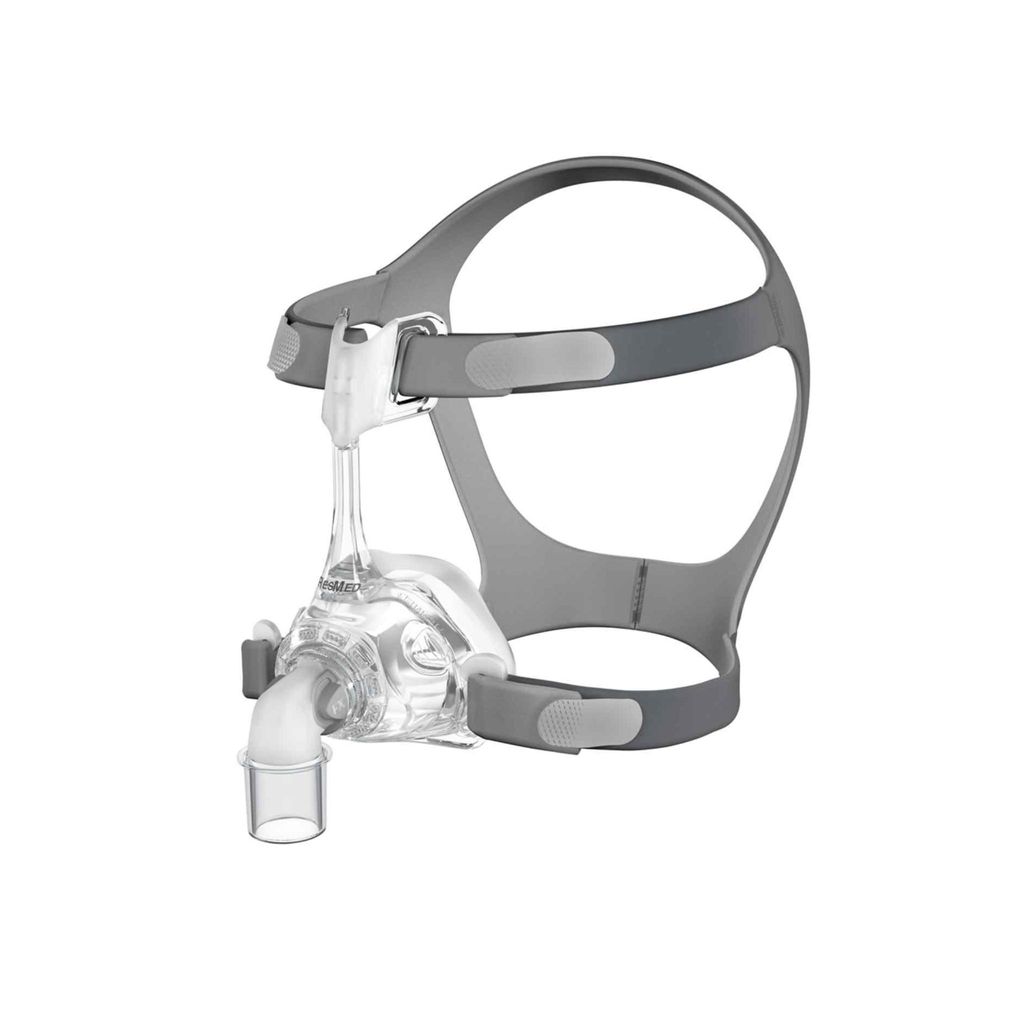 Resmed Maske Mirage FX - Beliebte CPAP Nasenmaske mit SpringAir -Maskenkissen und Soft-Touch-Kopfband für perfekten Sitz