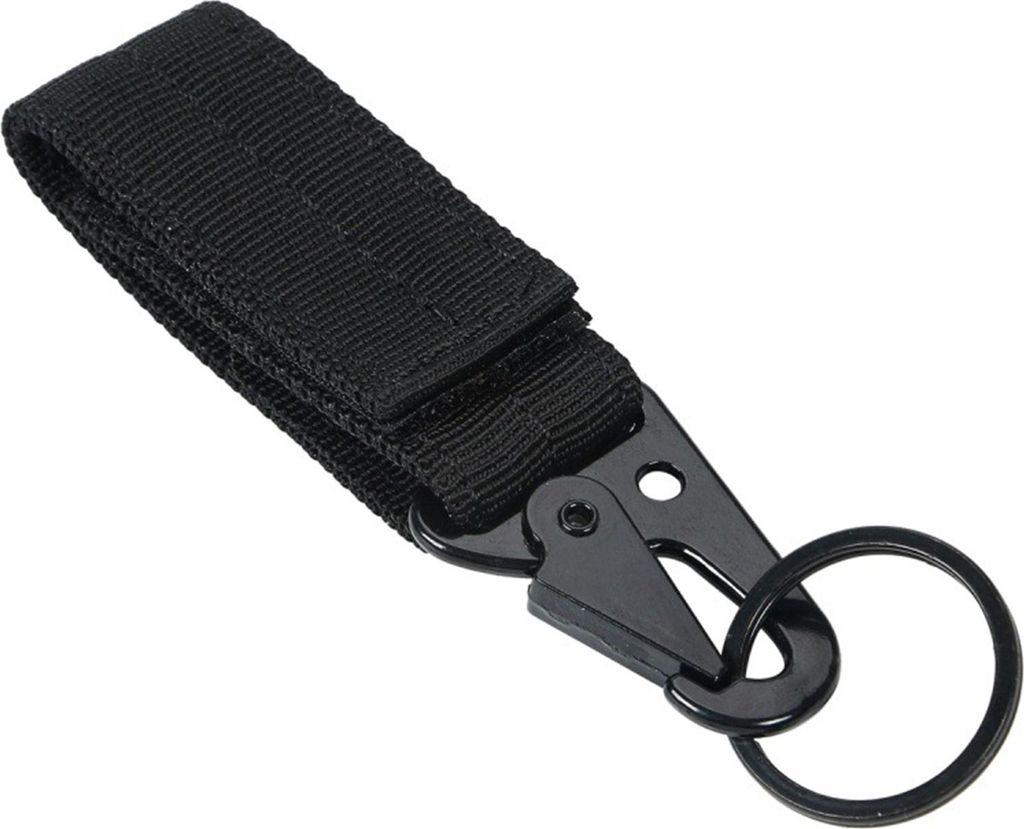 Im Freien hängende Nylon-Gurtbandschnalle, multifunktionales Bergsteigen, Klettern, Camping-Werkzeug, Zubehör, Karabiner-Schlüsselanhänger, Sch...