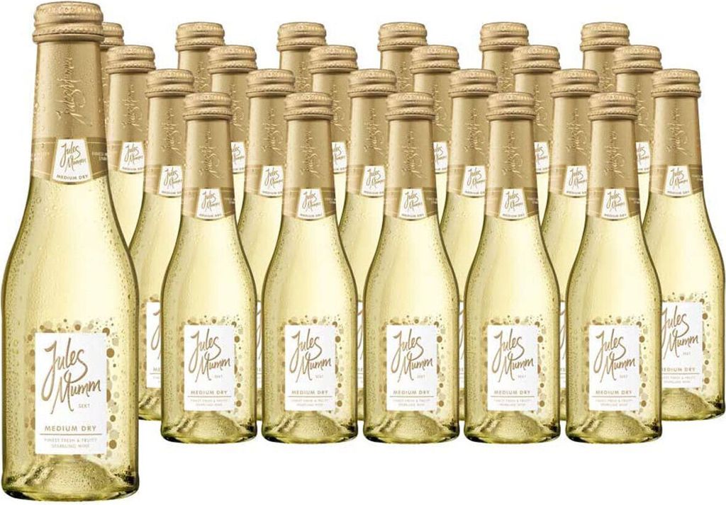 Jules Mumm Medium demi-sec Dry Sekt Piccolo 200ml 24er Pack Image du produit 