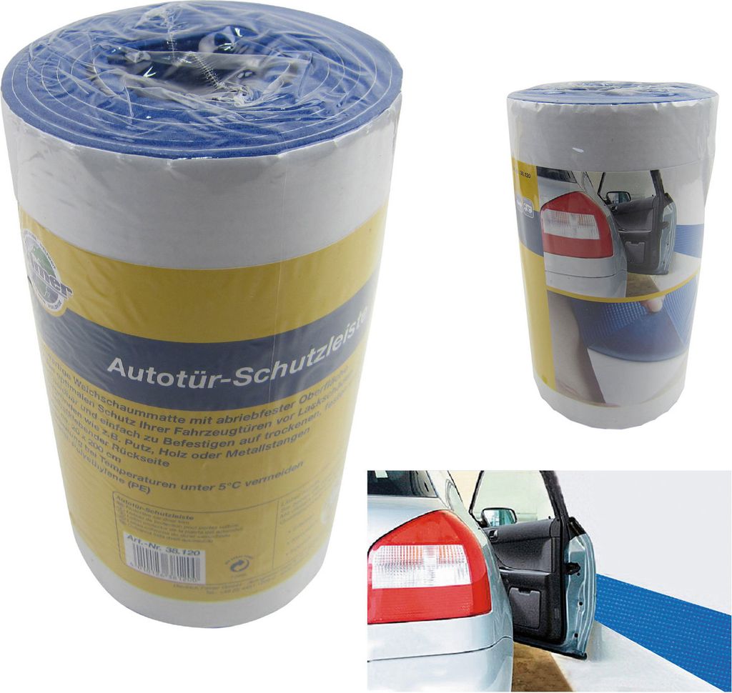 Autotür Schutzleiste für Garage Wand Auto Türschutz Türkantenschutz Türpolster