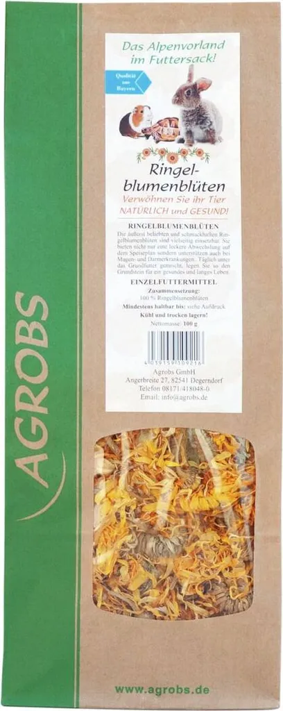 Calendula Fiori Secchi 100g - Ringelblumen per Tutta la Famiglia
