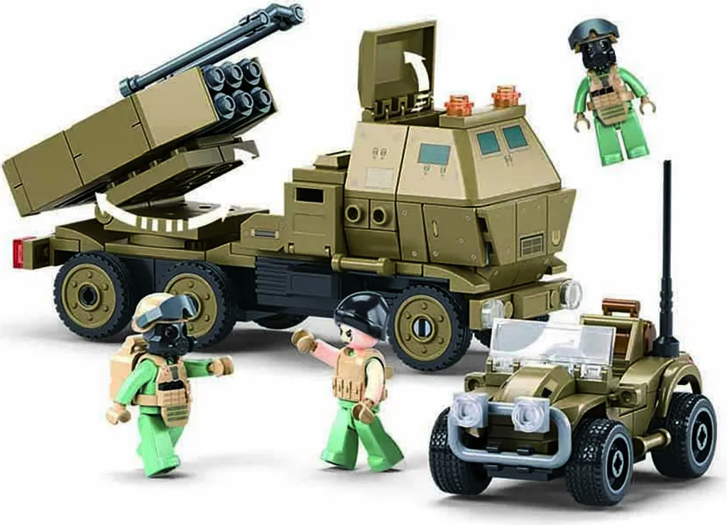 Briques Militaire Sluban M38-B1259 : Unité Spéciale de Déminage Mobile