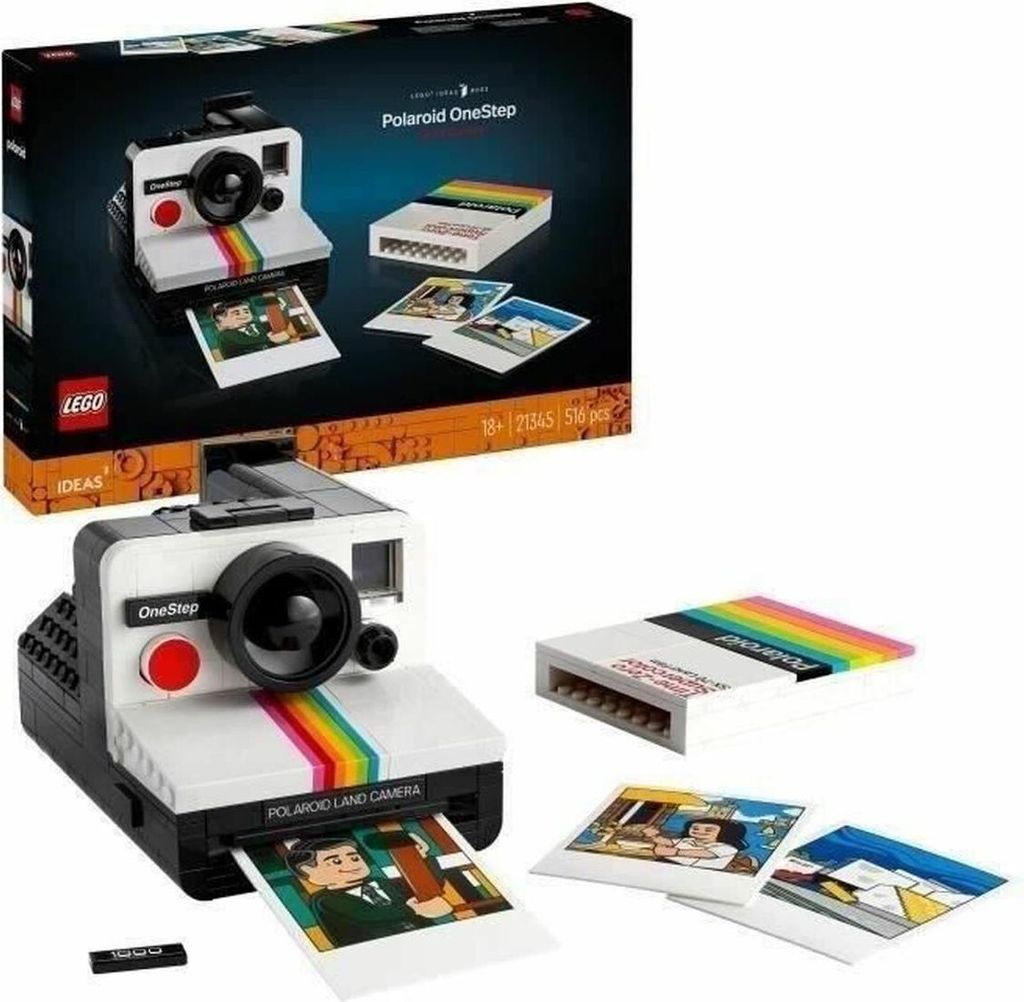 Konstruktionsspiel Lego 21345 Ideas Polaroid OneStep SX-70 Camera