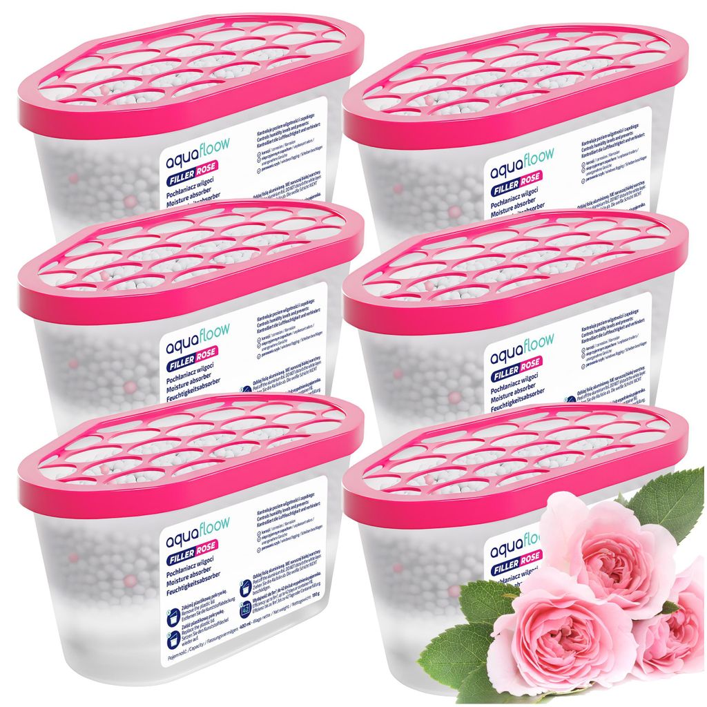 6 deumidificatori da 400 ml – Assorbitori di umidità per Immagine del prodotto 