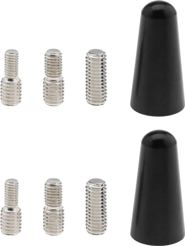 Antenne de voiture 3 cm en aluminium universelle avec support de toit