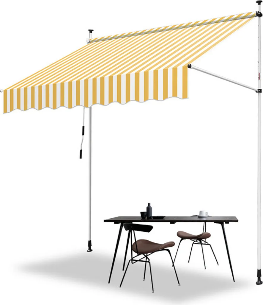Tenda da Sole Balcone TolleTour 1,5m: Tessuto UV50+ Idrorepellente