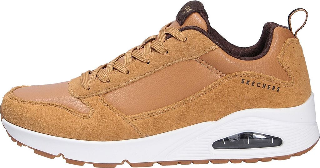 Skechers Uno - Stacre  Sneakers Laag - Middelbruin - Maat Image du produit 