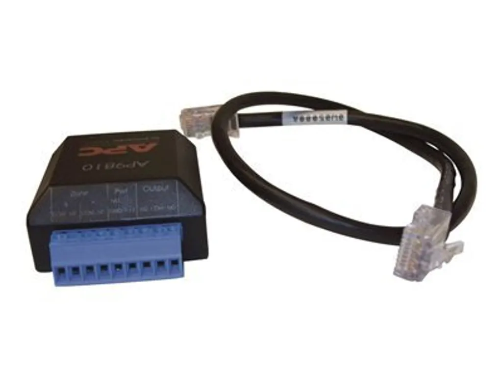 Évitez les Pannes avec le Kit Dry Contact I/O APC pour Alerte à Distance