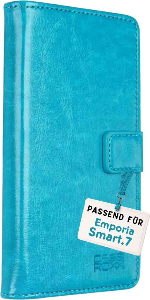 caseroxx Handy Hülle Tasche kompatibel mit Emporia SMART.ME7 / 7lite / 7mini Bookstyle-Case Wallet Case