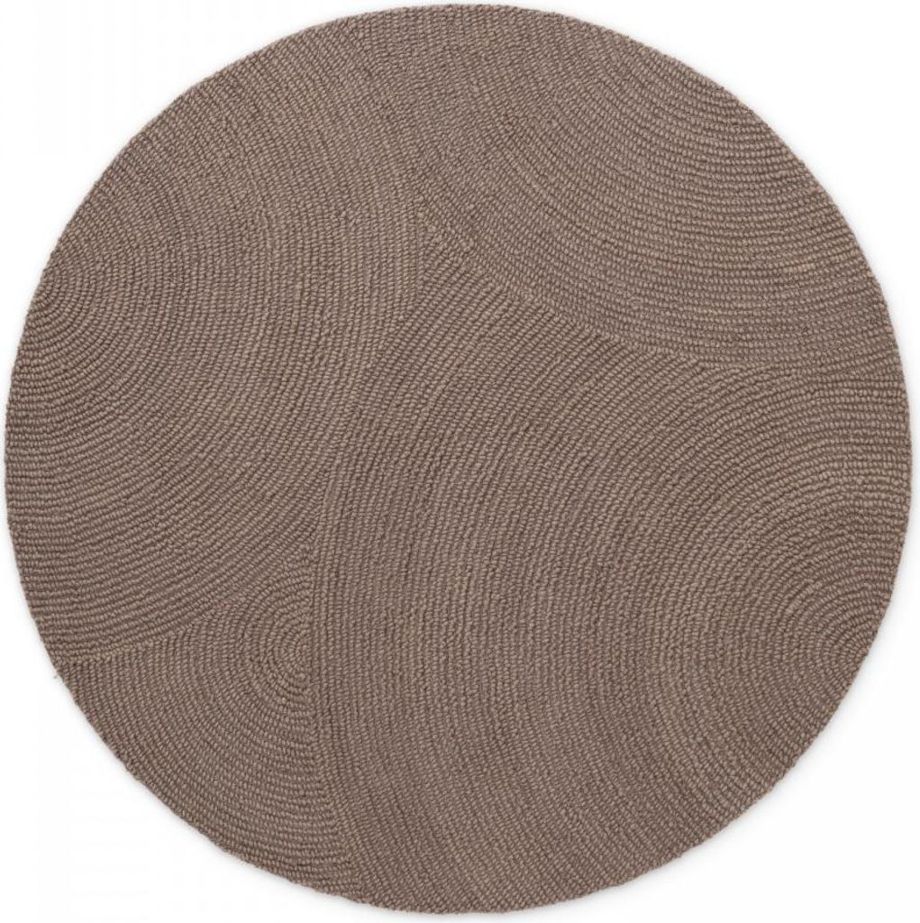 120x120 (priemer) kruh Kusový koberec Calmio 106219 Taupe Obrázok produktu 