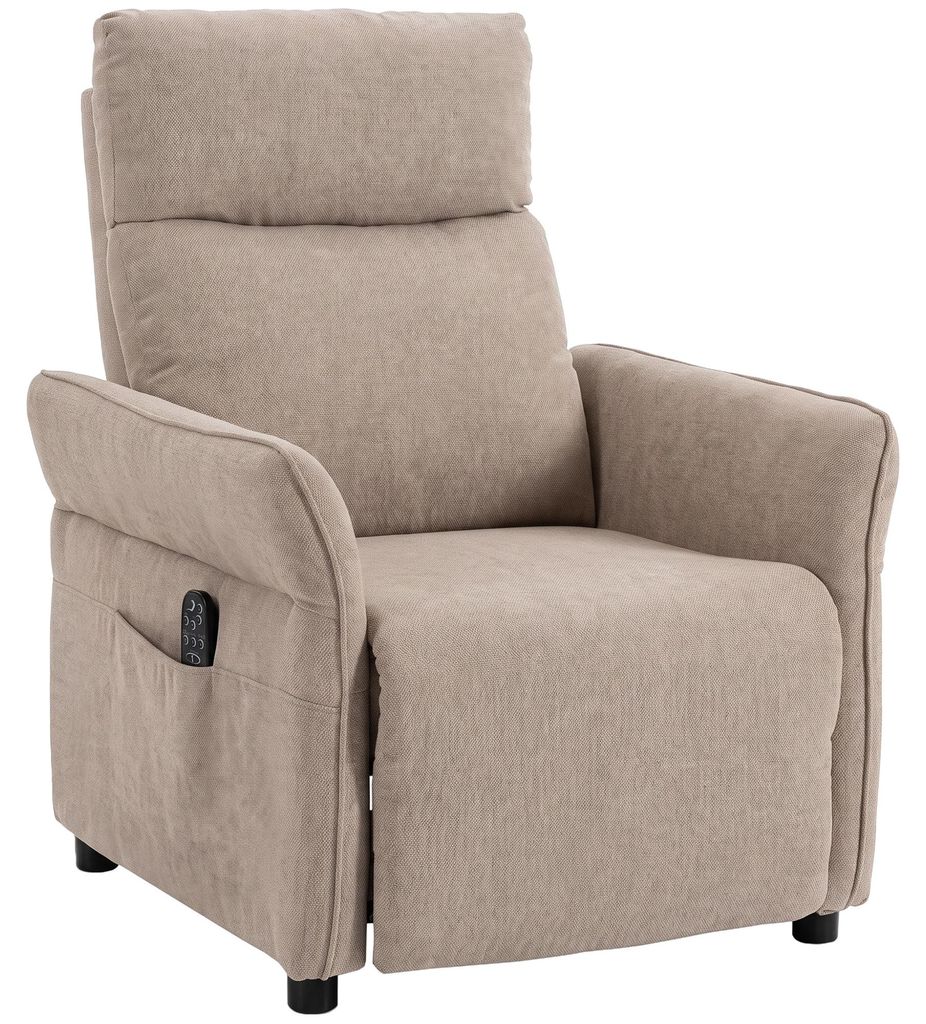 HOMCOM Relaxsessel, TV-Sessel mit Massage & Wärme, Braun Produktbild 