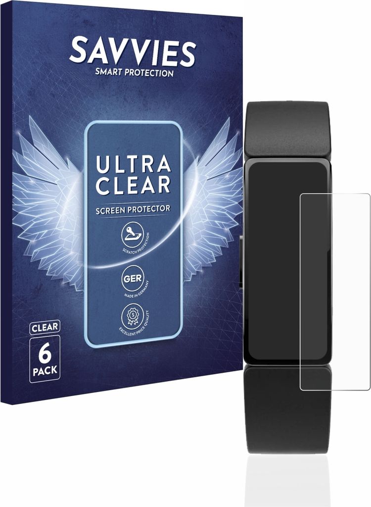6x Für Fitbit Inspire / Inspire HR Schutzfolie Savvies Produktbild 