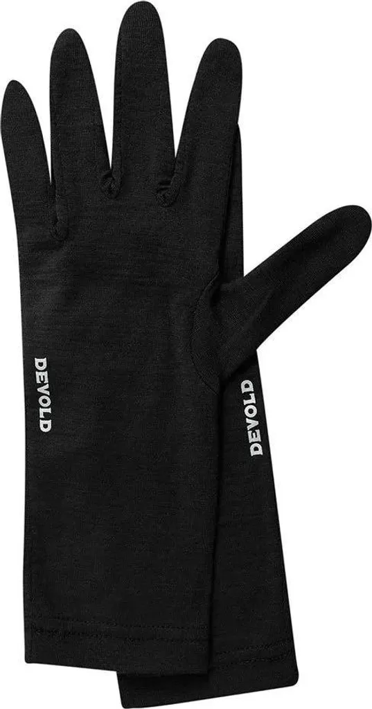 Devold of Norway Guanti Innerliner Merino Nero - Taglia M Unisex