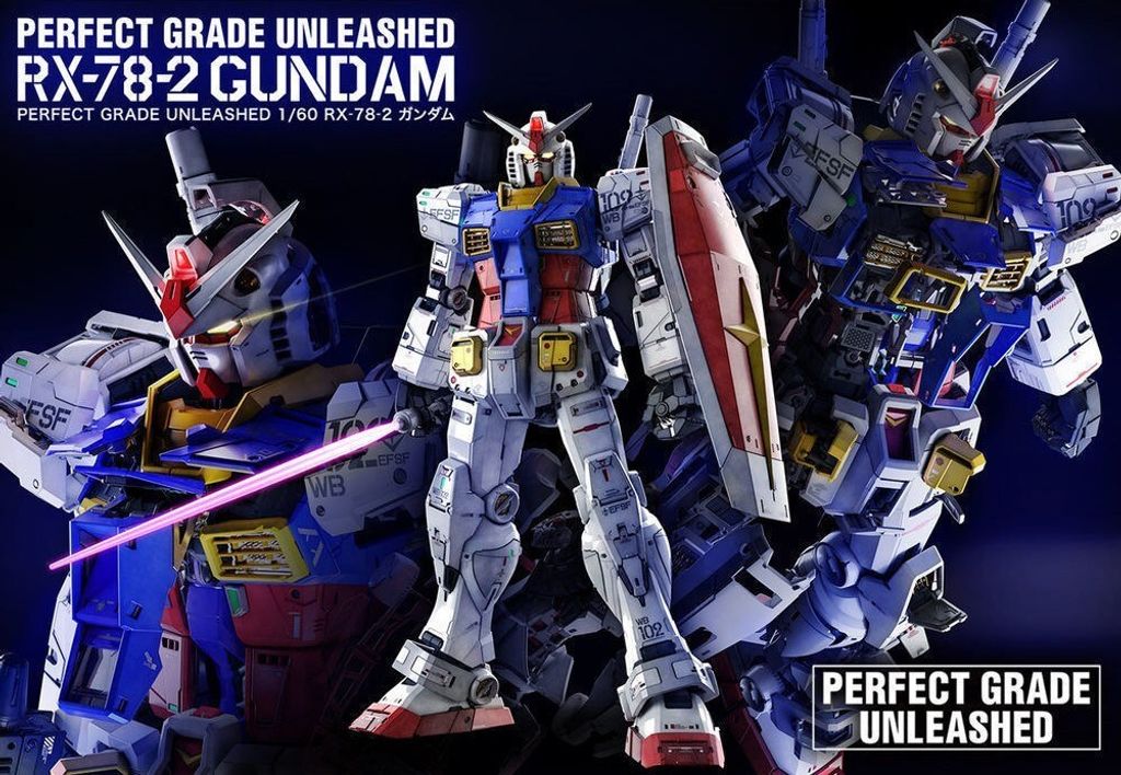 BANDAI BAN5060765 PG UNLEASHED RX-78-2 Gundam 30 cm