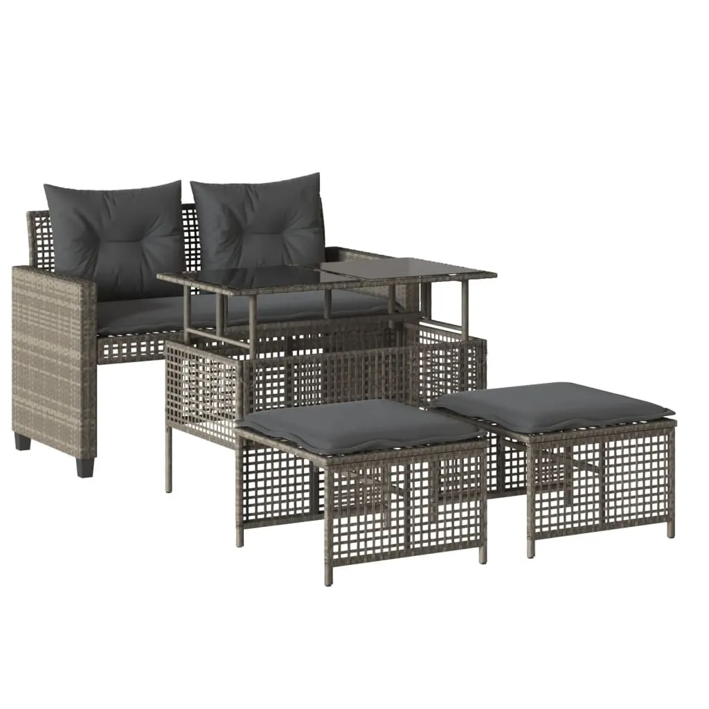 Aménagez votre terrasse avec cet ensemble canapés de jardin et table