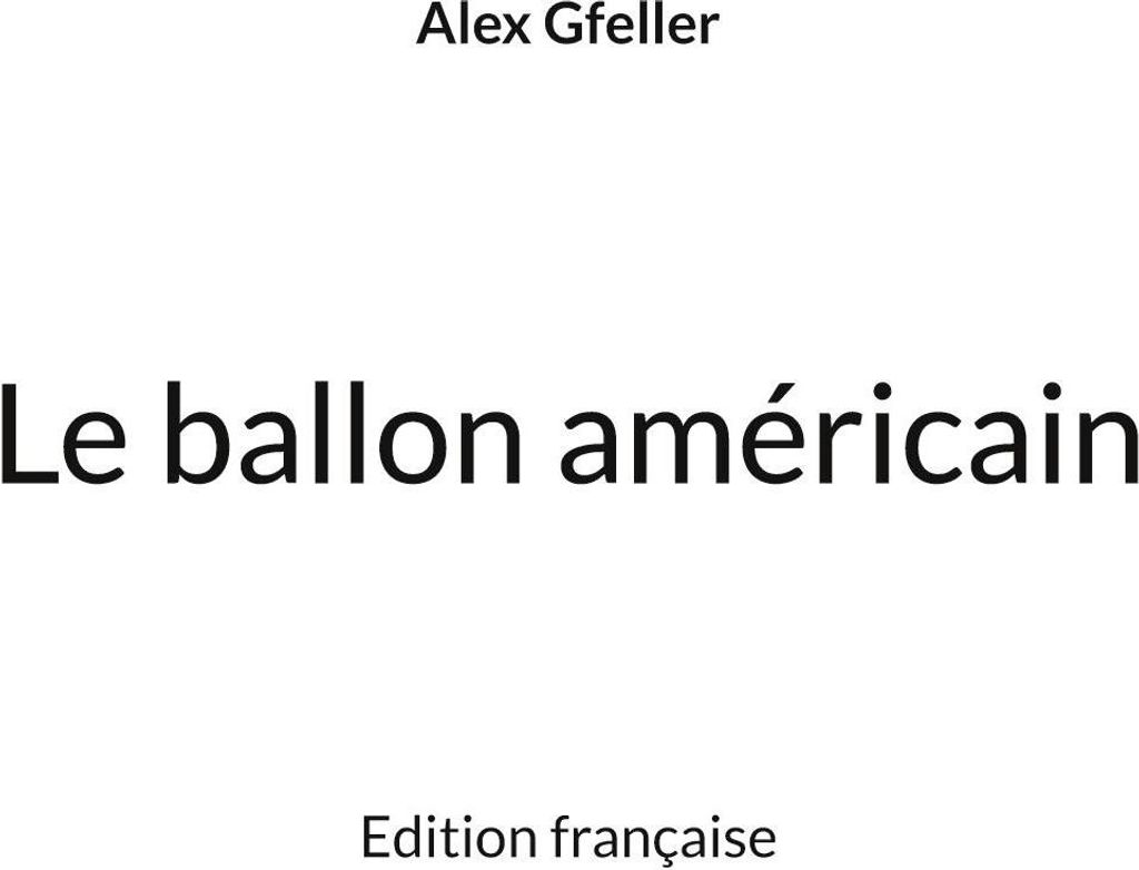 Le ballon américain