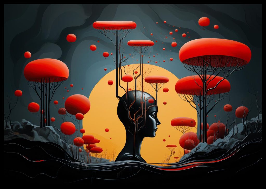 Plakat 66,5x46,5cm Gedankenformen