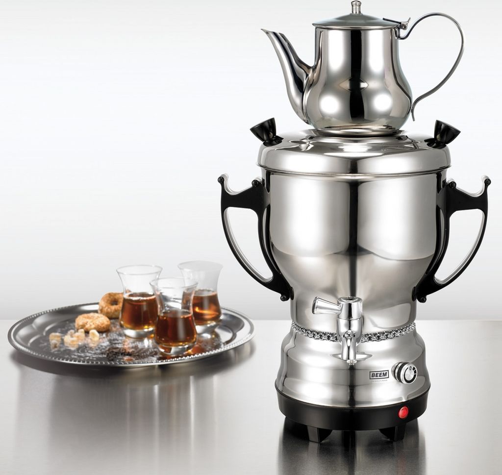BEEM Samowar Elegant 3l 1500 W Semaver Teebereiter Produktbild 