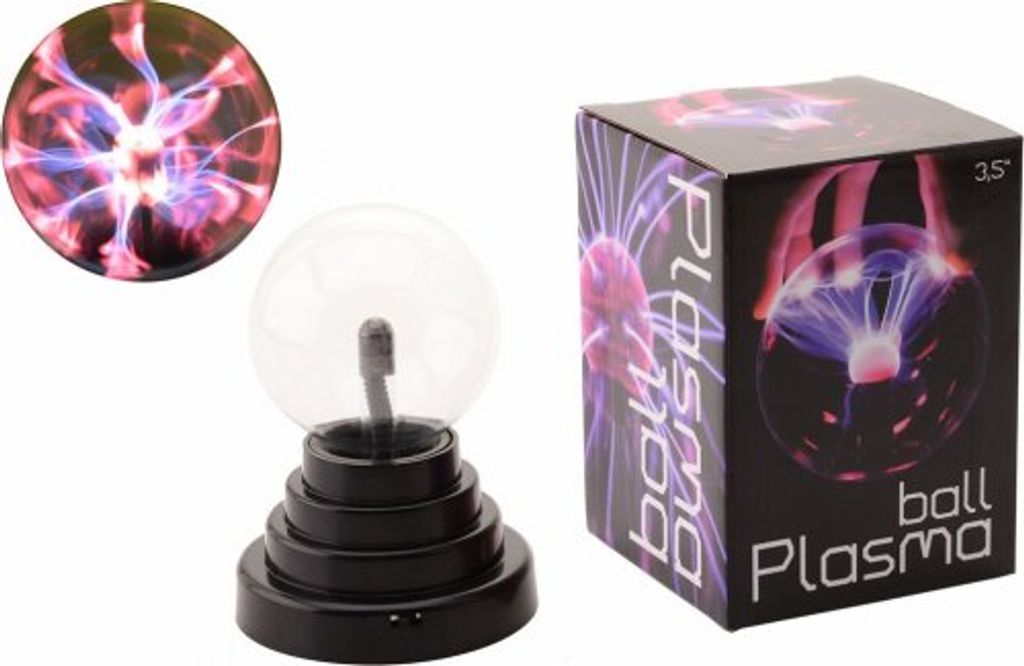 Plazmová guľa 9 cm v krabici 29623 Obrázok produktu 
