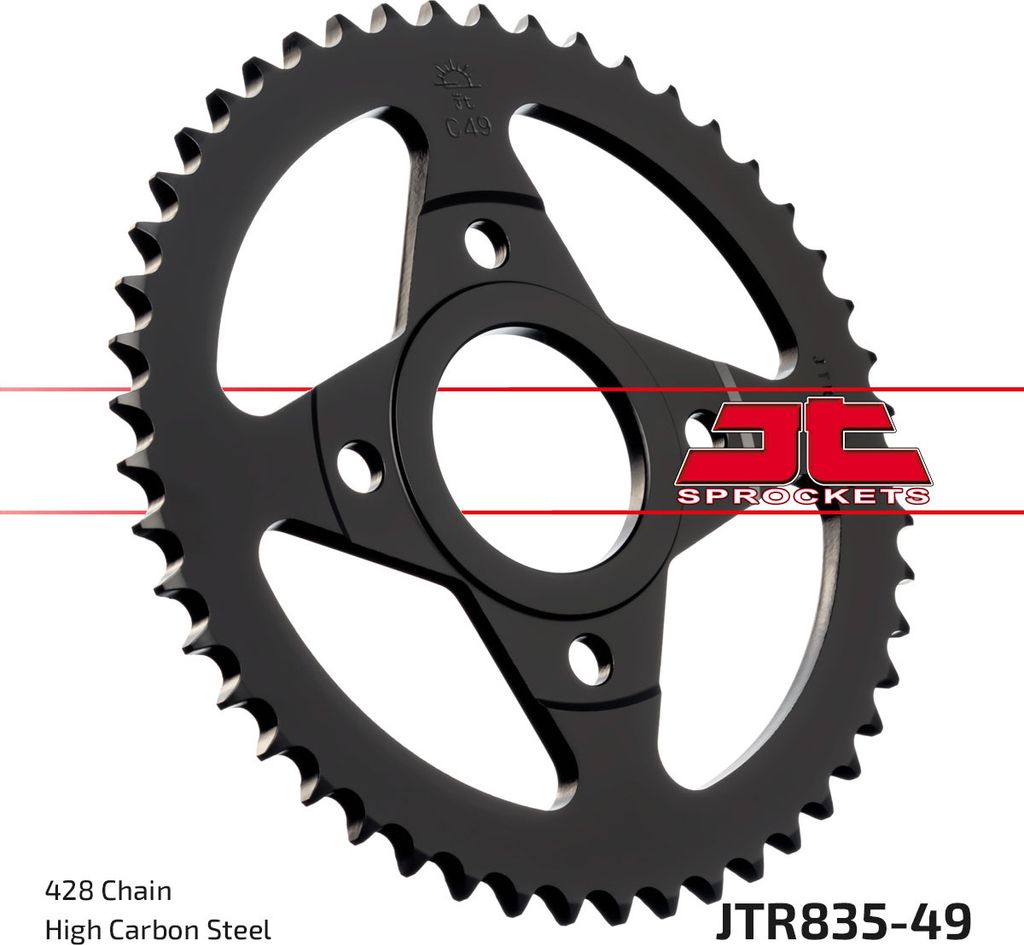 JT SPROCKETS Standard Stahlritzel hinten 835 - 428
