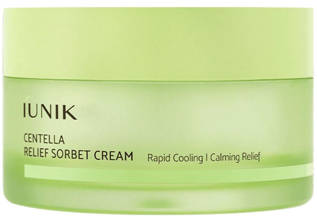 IUNIK Centella Relief Sorbet Creme 50ml beruhigende Sorbet-Gesichtscreme
