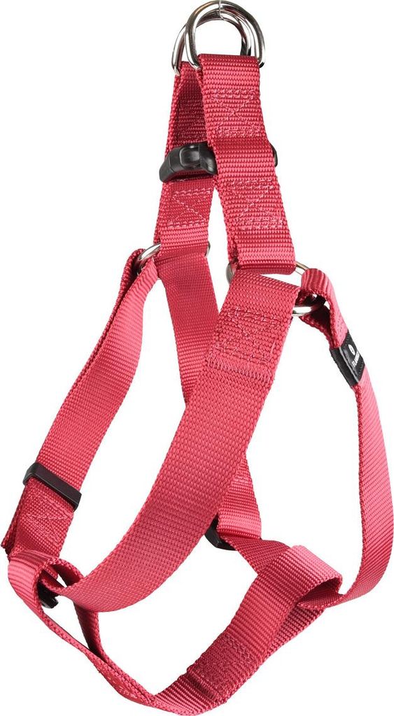 Flamingo Geschirr Step & Go Ziggi kirschrot, Maße: 40-70 cm / 25 mm
