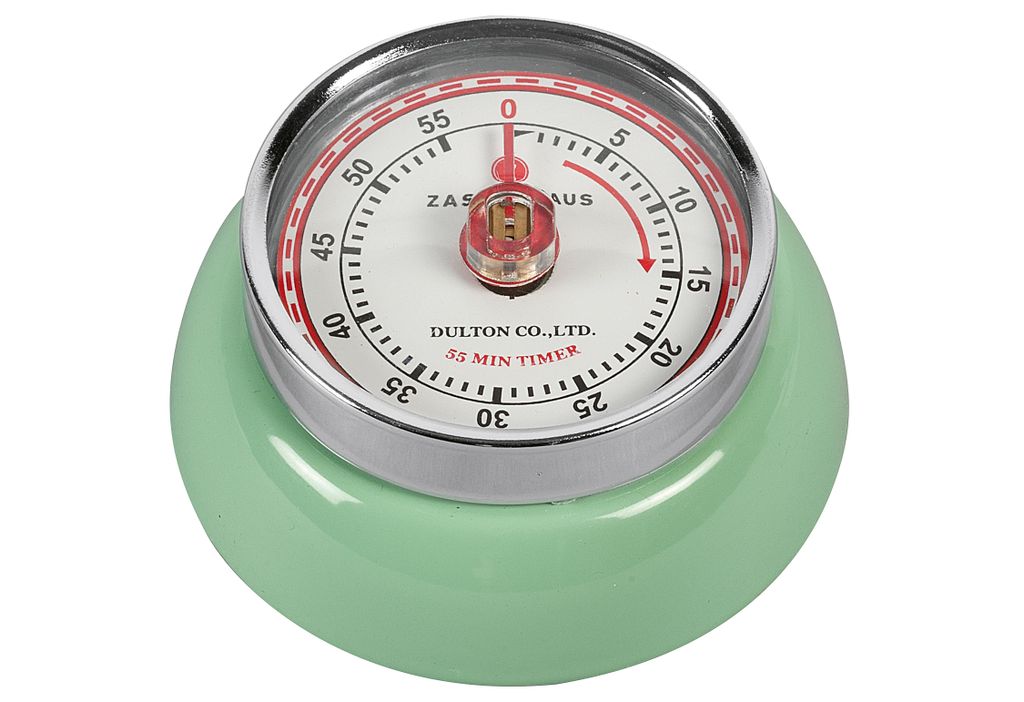 Zassenhaus Speed, Mechaniczny minutnik, Miętowy, 60 min, Zdjęcie produktu 