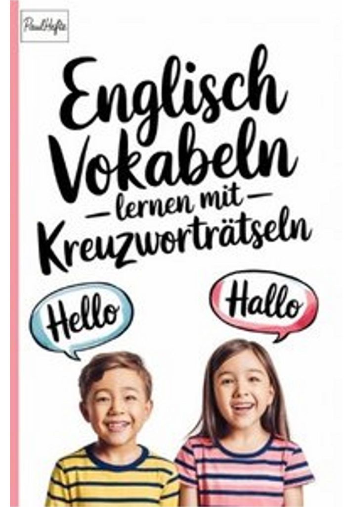 Deutsch - Englisch Kreuzworträtsel für Grundschüler - spielerisch Vokabeln üben