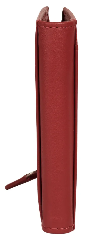 bugatti Mini Wallet Secure Slim Zip : Portefeuille RFID et compact rouge - 10