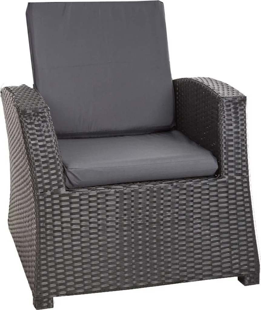 Cuscini Seduta Giardino Set 4 Pezzi Antracite 50x55x50 | Casa e Relax