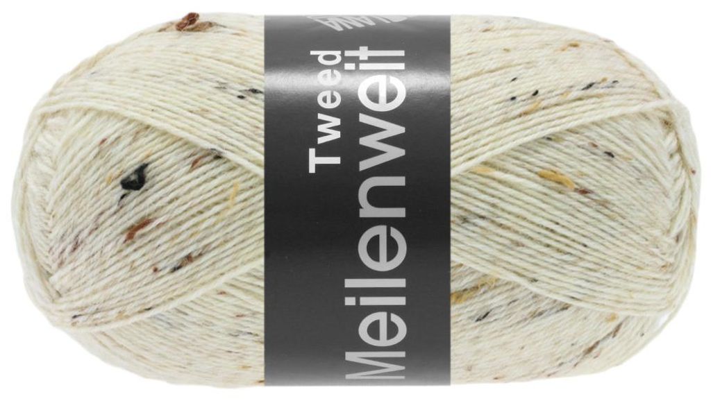 Meilenweit 100 Tweed 106 | Natur meliert Produktbild 