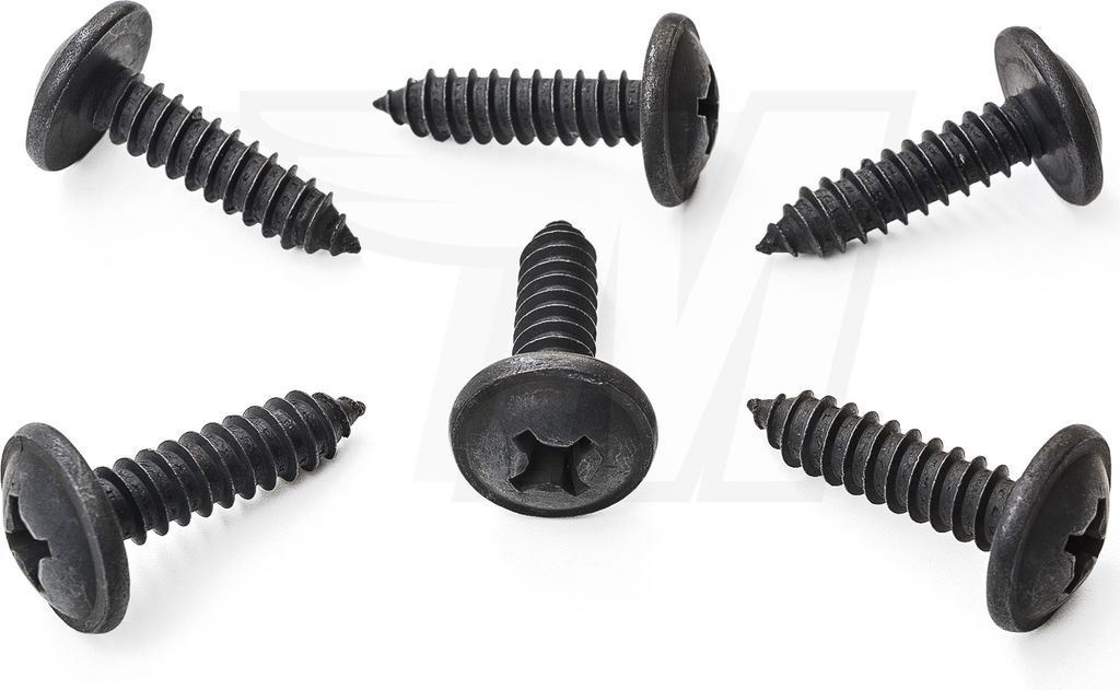 15x Kreuzschlitz Bund Schraube für Hyundai | 92155-22000