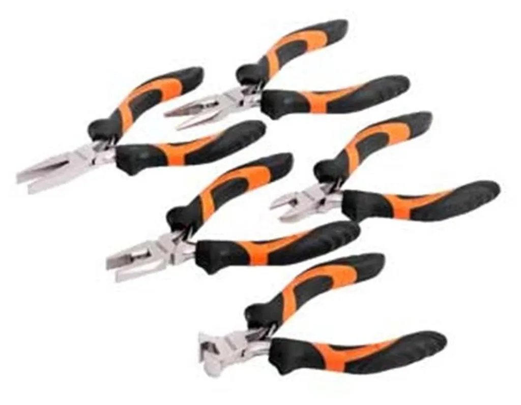 Assortiment de 5 mini-pinces de précision Kendo pour modélisme et DIY