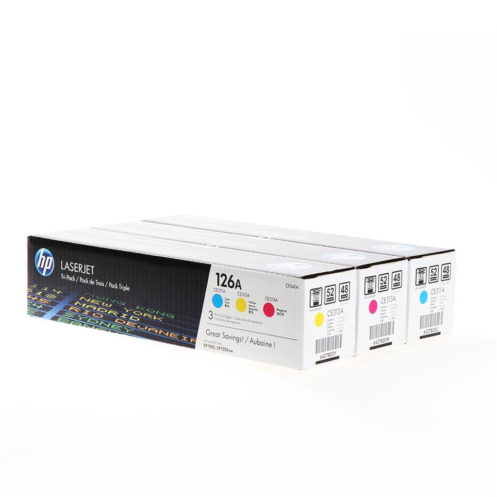 HP 126A Original Lasertoner - cyan - magenta - yellow