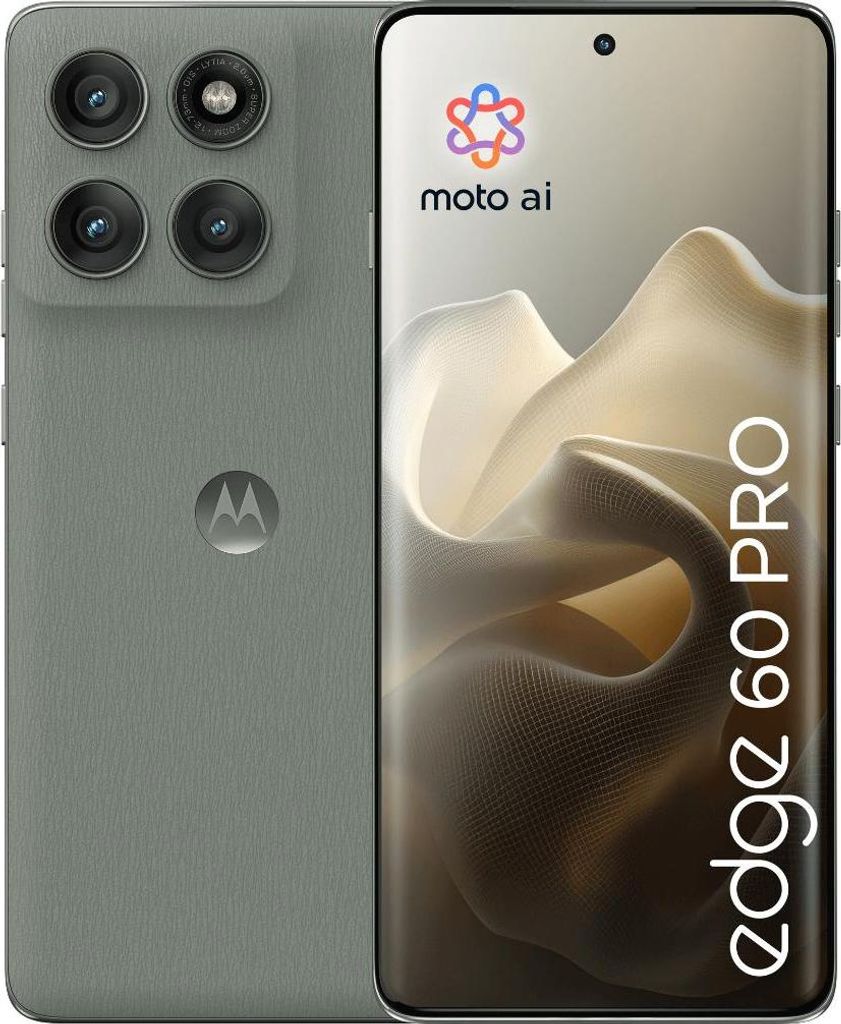 Motorola Edge 60 Pro 5G 8GB/256GB Grün (Shadow Green) Produktbild 