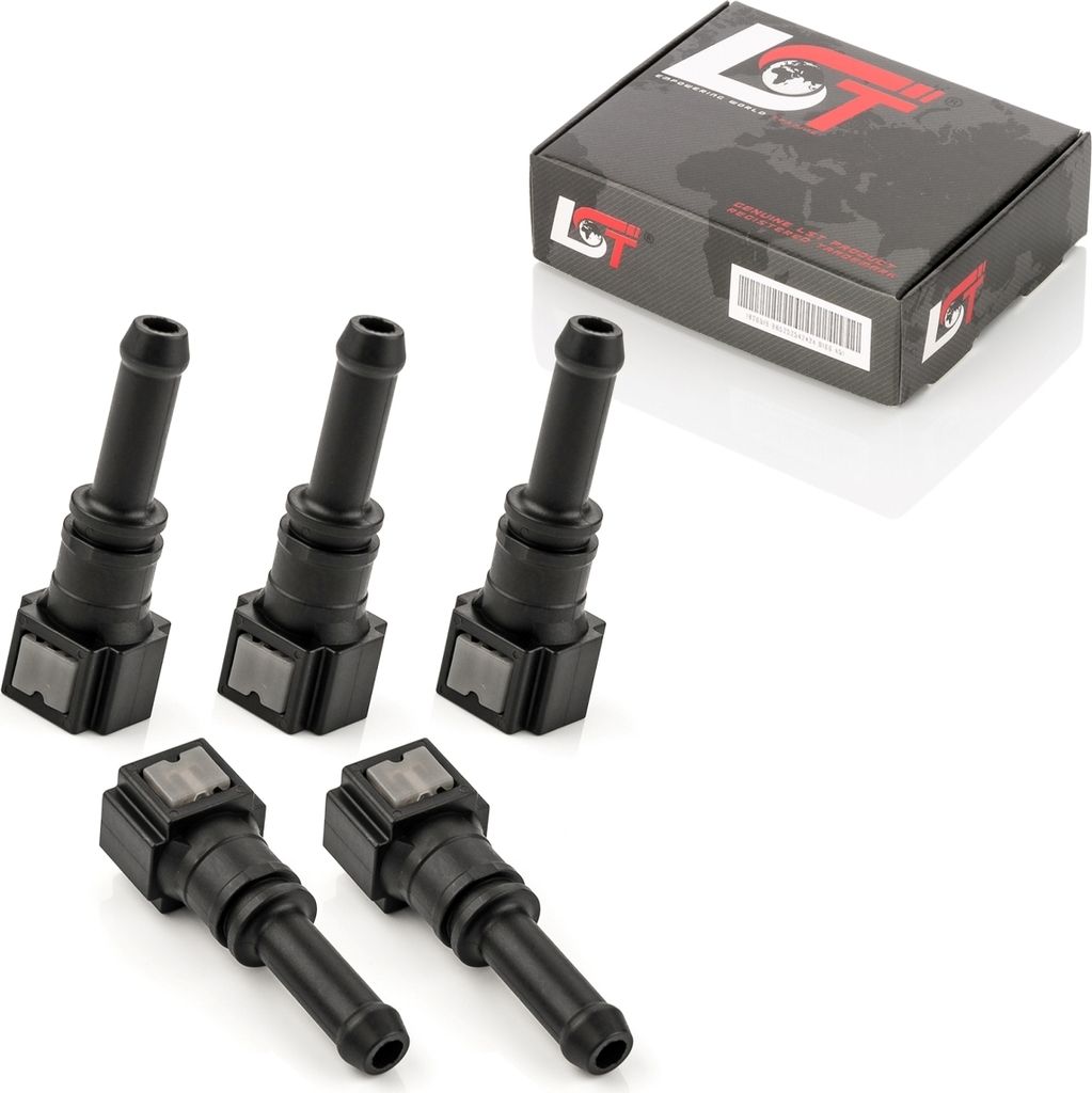 5x Schnellverschluss Kraftstoffleitung Kupplung gerade 6,3x8 für CITROEN PEUGEOT