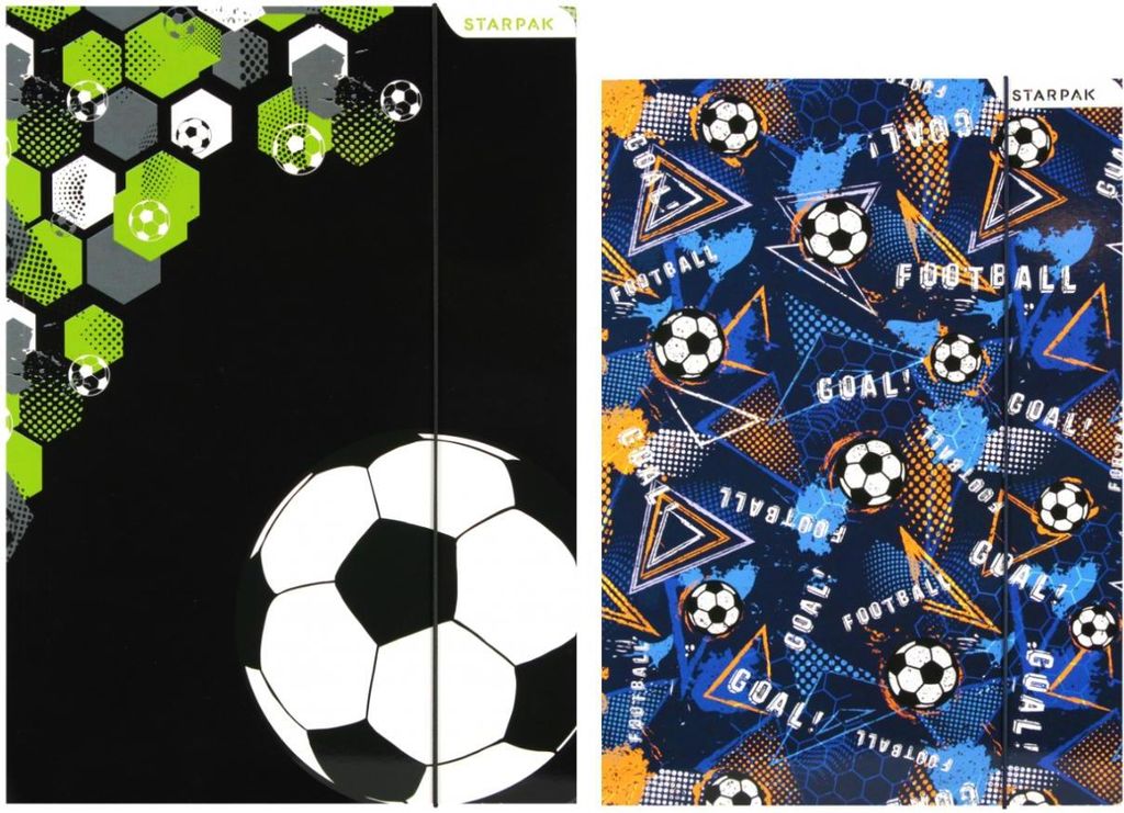 A4 Fußball-Radiergummi-Mappe Starpak