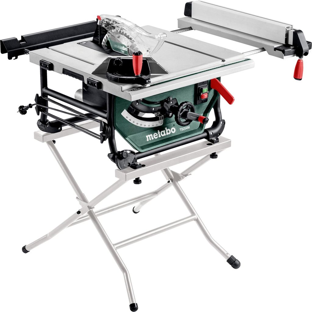 Metabo Tischkreissäge TS 254 M SET mit Untergestell 1500W Produktbild 