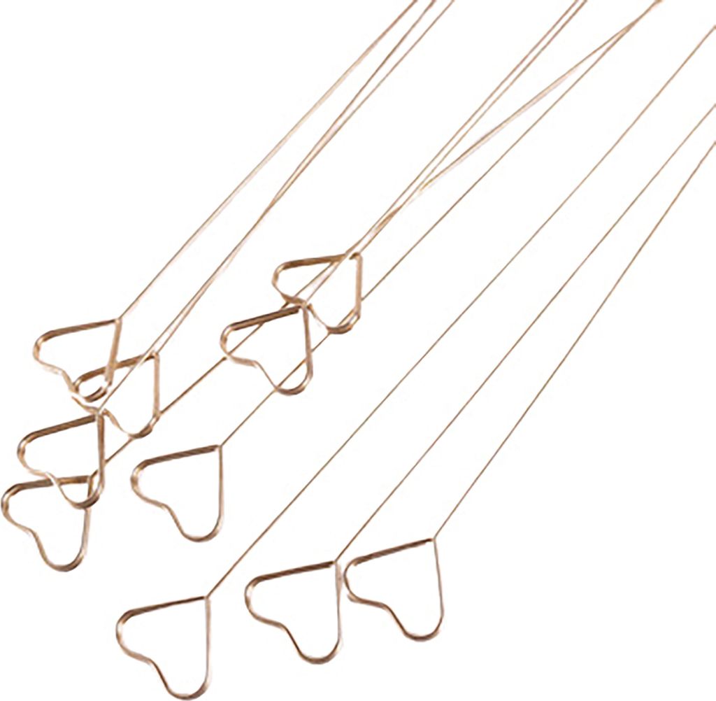 10 Pcs Metall Karte Halter Floral Pick Blume Karte Halter Stick Foto Memo Ständer Hochzeit Party Büro Decor Bouquet Zubehör Herz